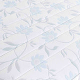 close up of the fabric on the Roseland Sleep Ivy Pocket Laytec Mattress