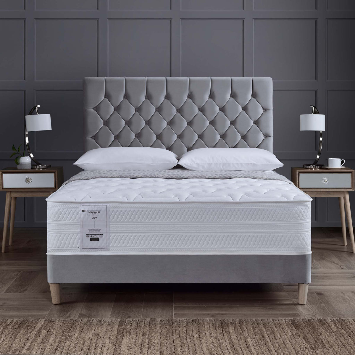 Roseland Sleep Joy Pocket Memory Mattress - Lifestyle