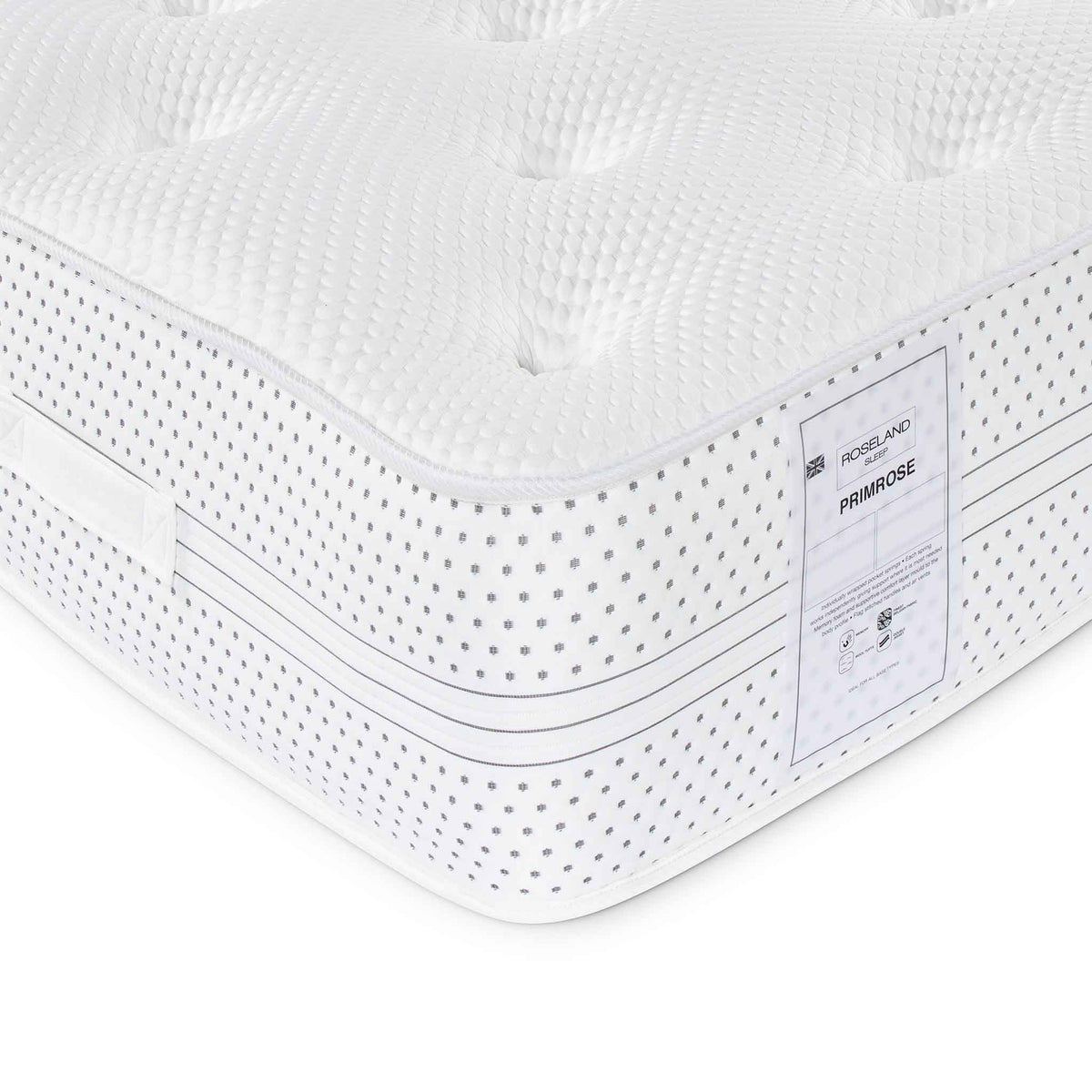 Roseland Sleep Primrose Pocket Memory Mattress corner image