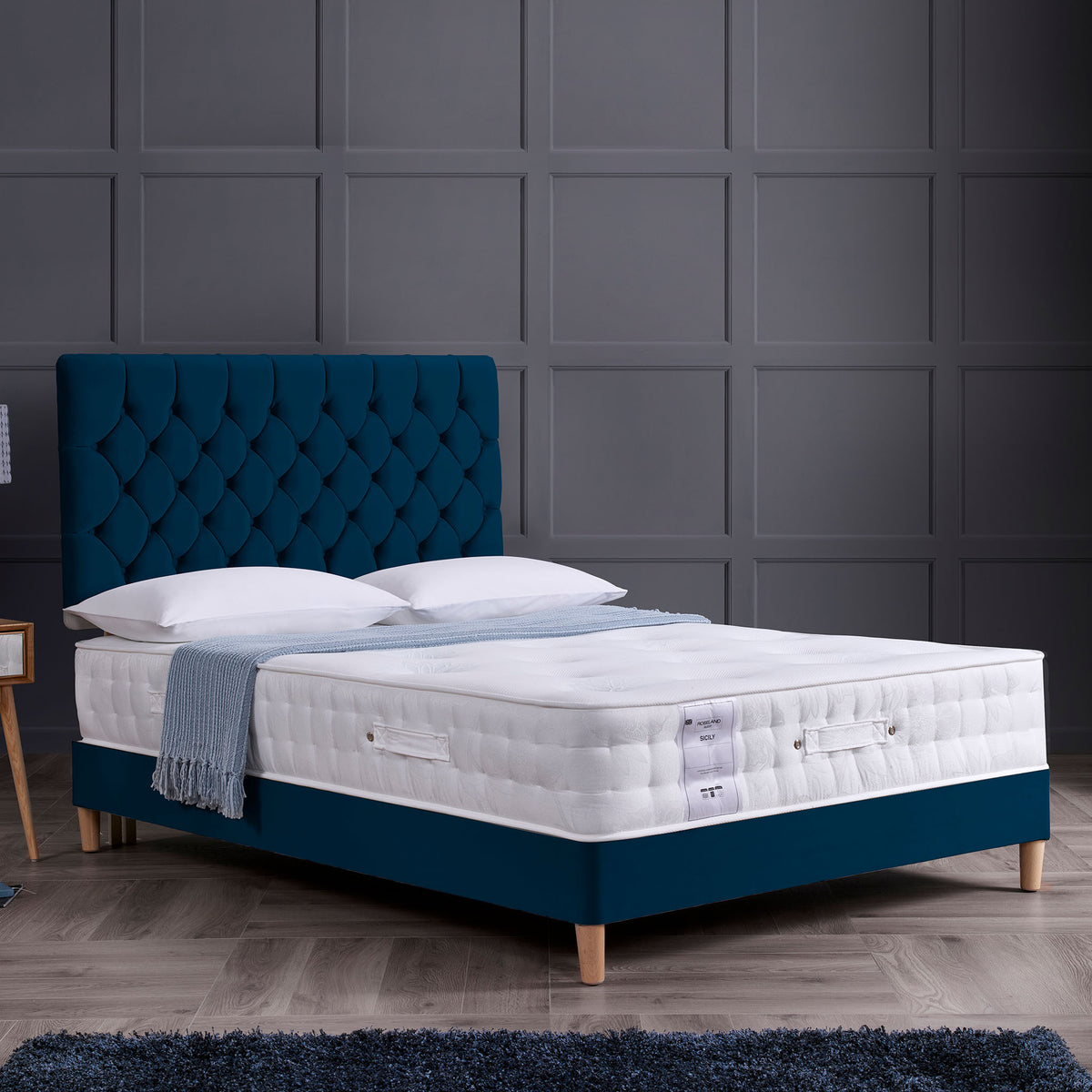 Lifestyle image of the Roseland Sleep Sicily Pocket Mattress