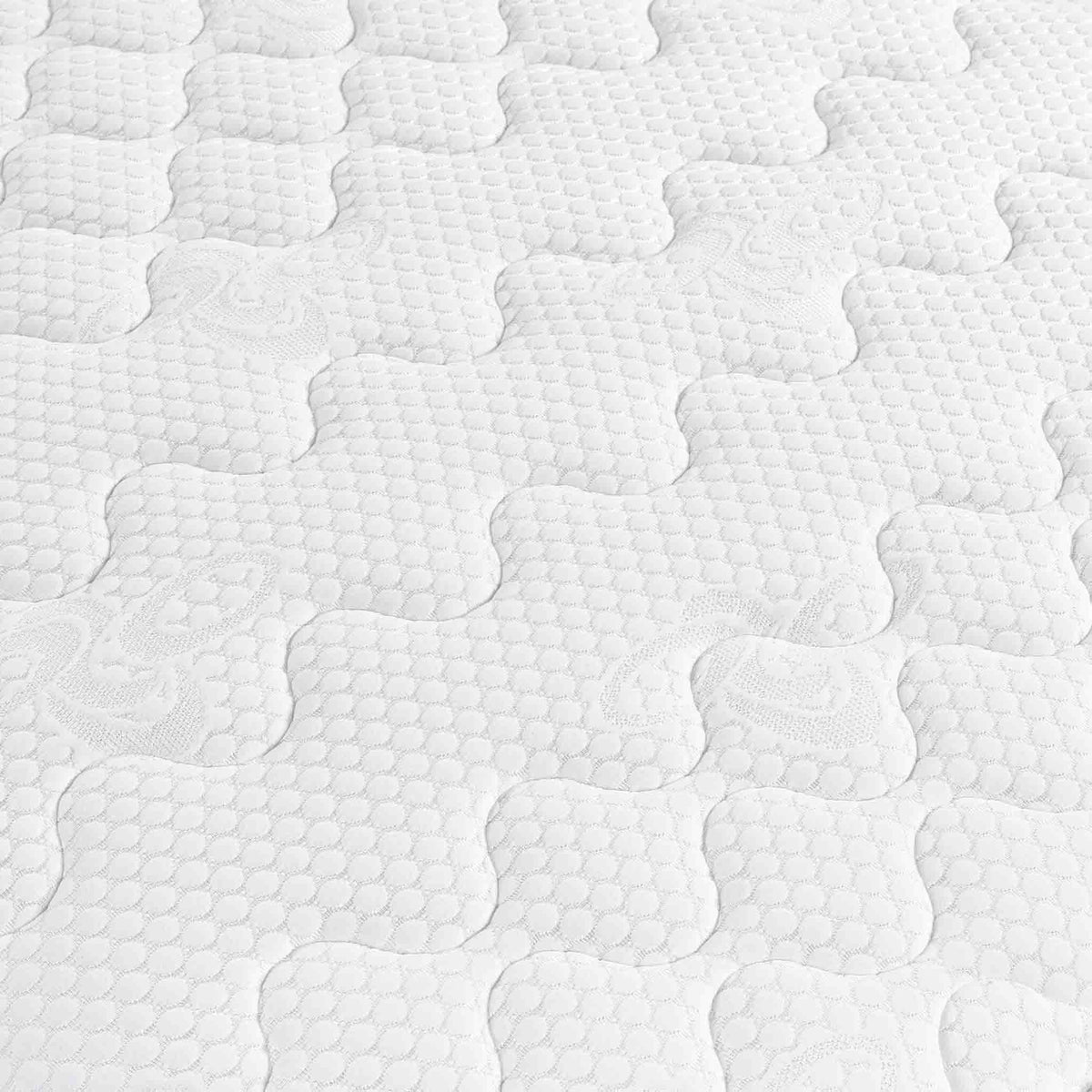 close up of the Roseland Sleep Stratford Memory Coil Mattress