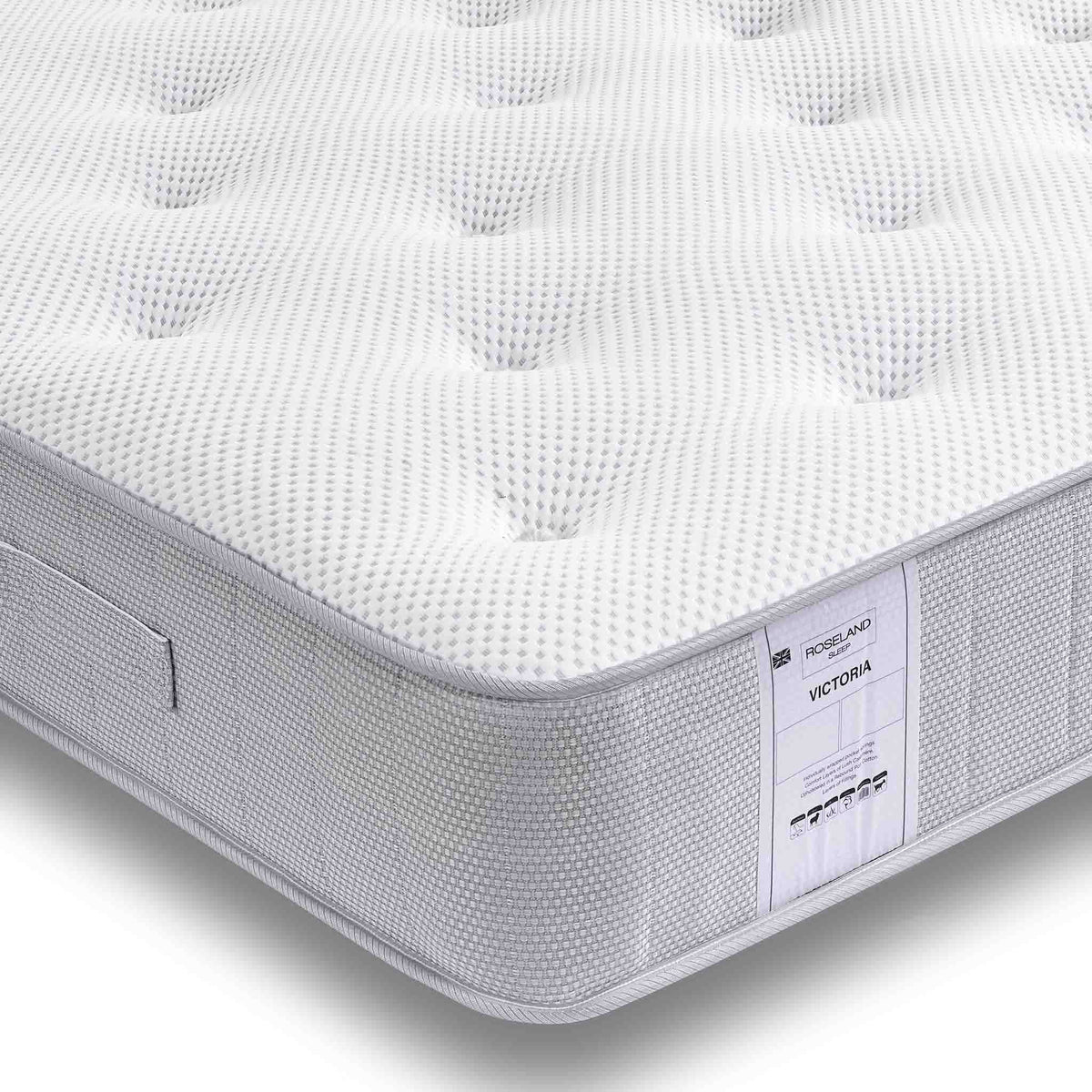 Roseland Sleep Victoria Pocket Mattress corner view