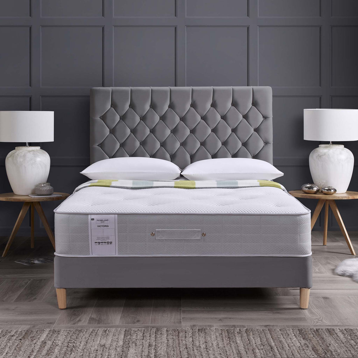 Roseland Sleep Victoria Pocket Mattress - Lifestyle