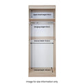 Kinsley White Gloss 3 Piece Bedroom Set