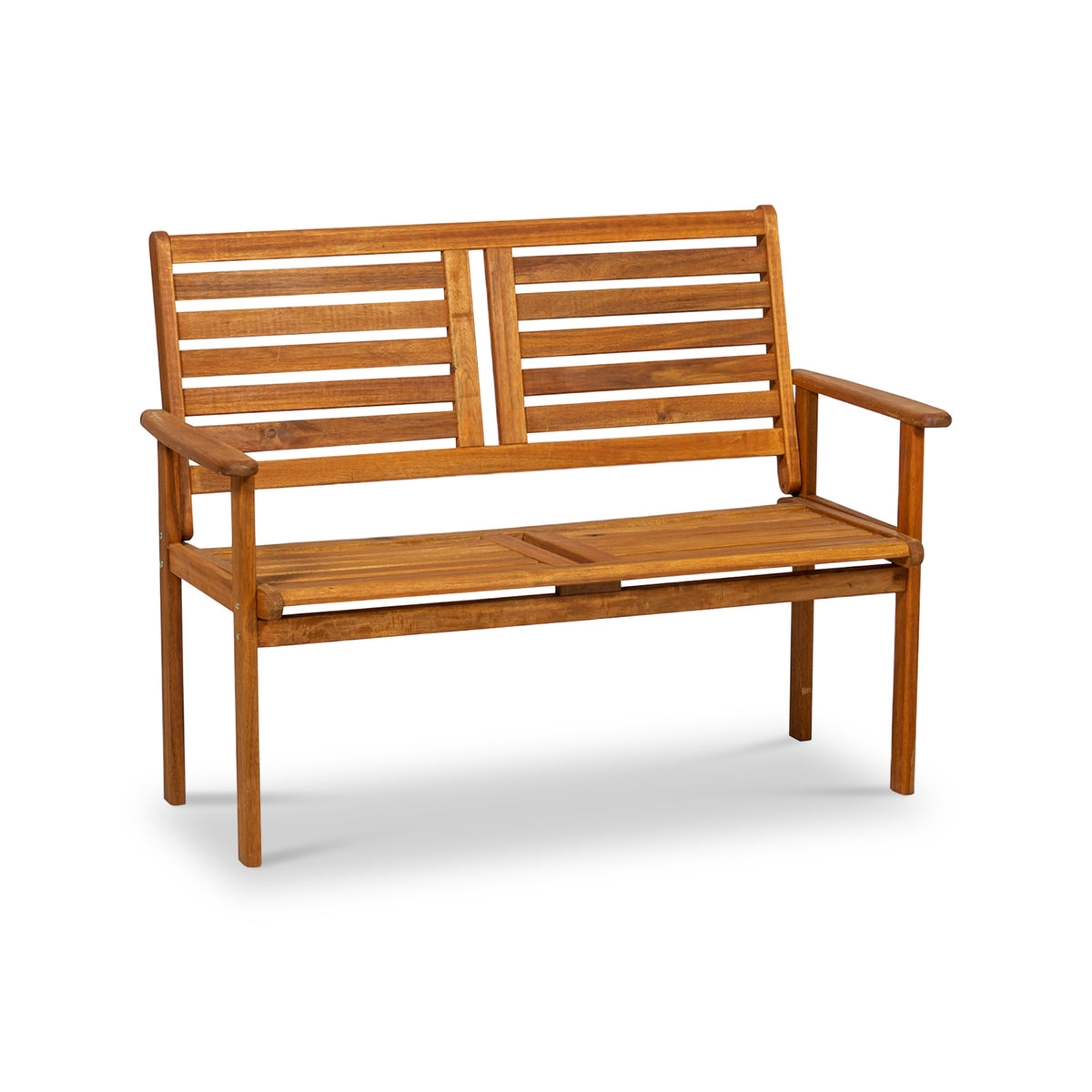 Napoli Acacia 2 Seater Bench from Roseland Furniture