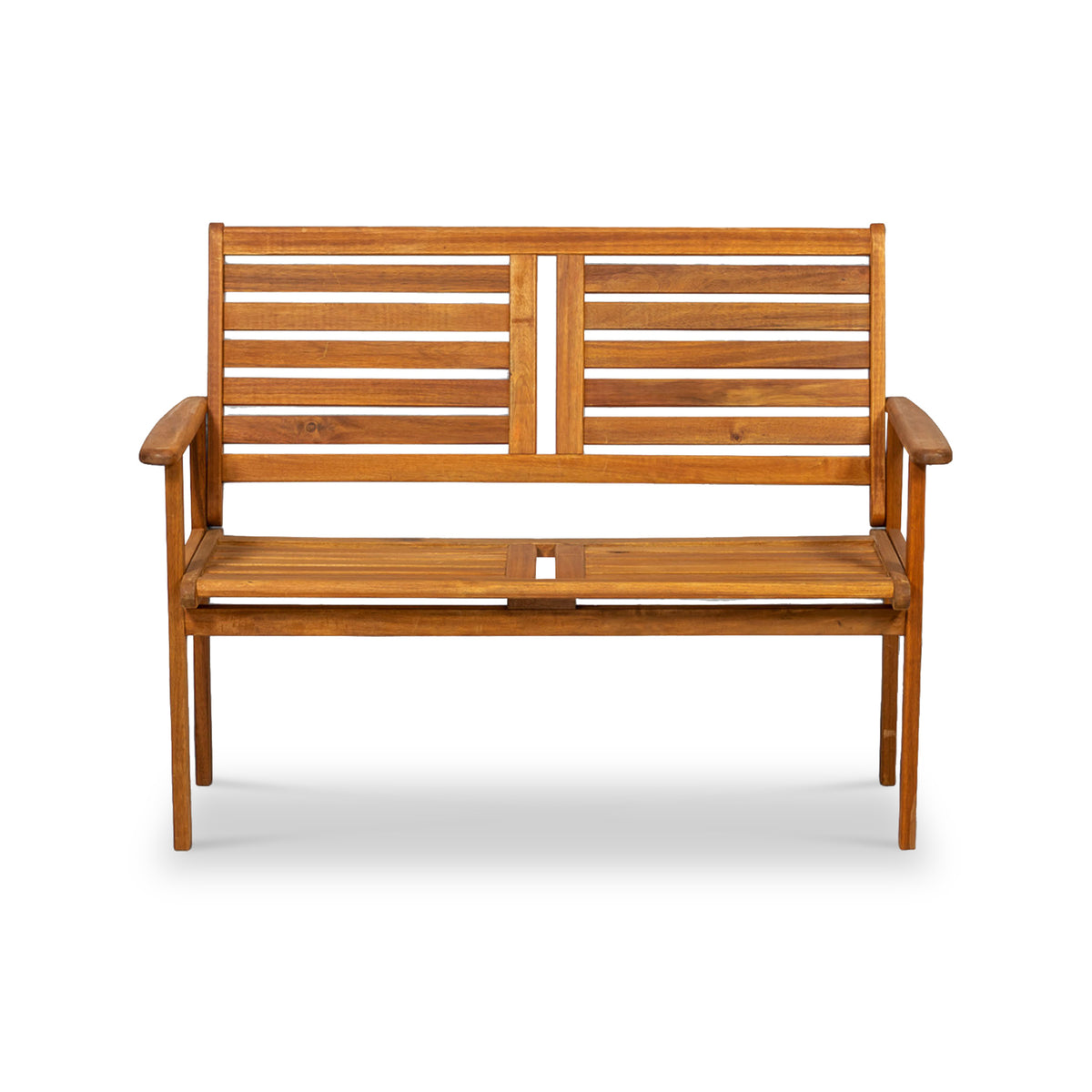 Napoli Acacia 2 Seater Bench from Roseland Furniture