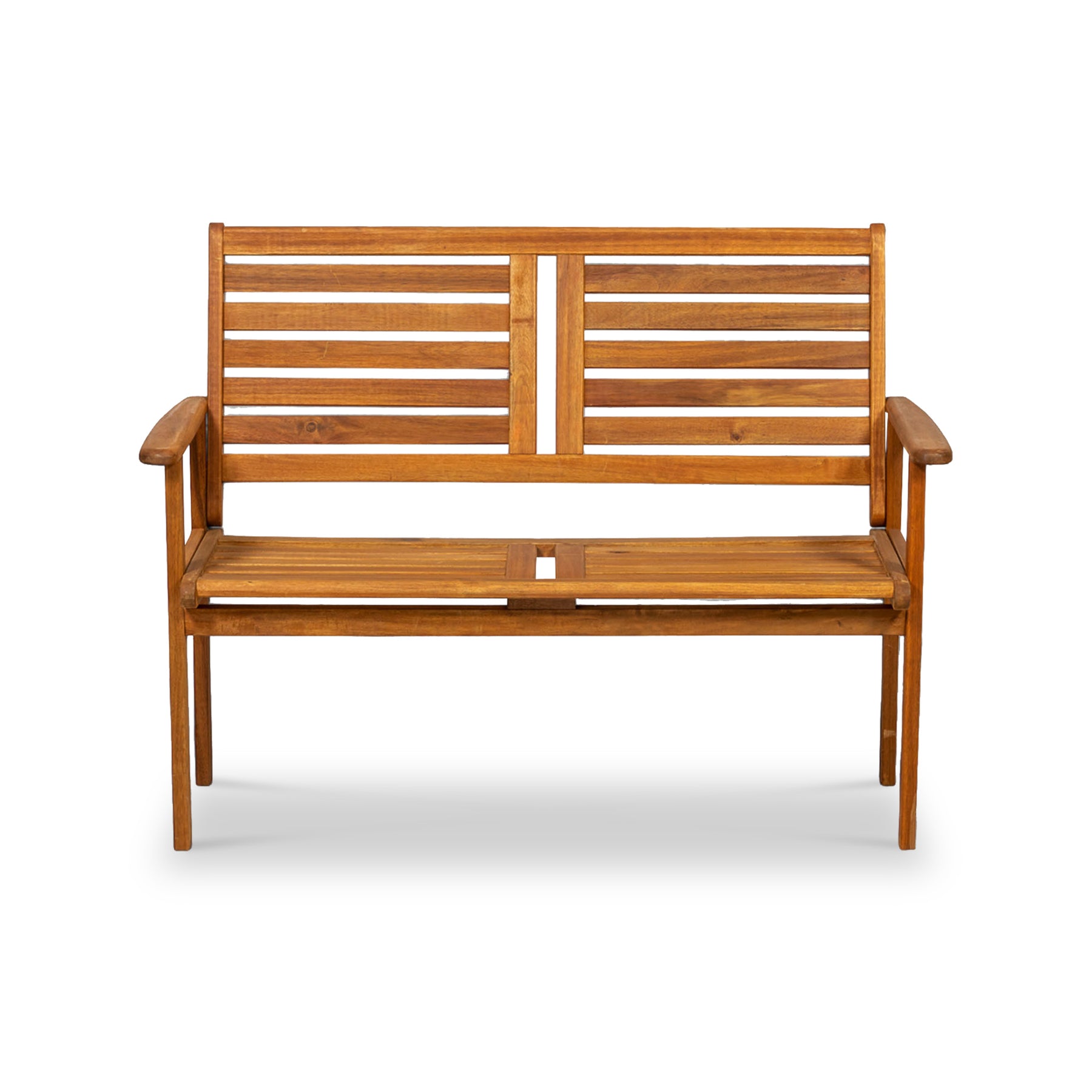 Napoli Acacia 2 Seater Bench from Roseland Furniture
