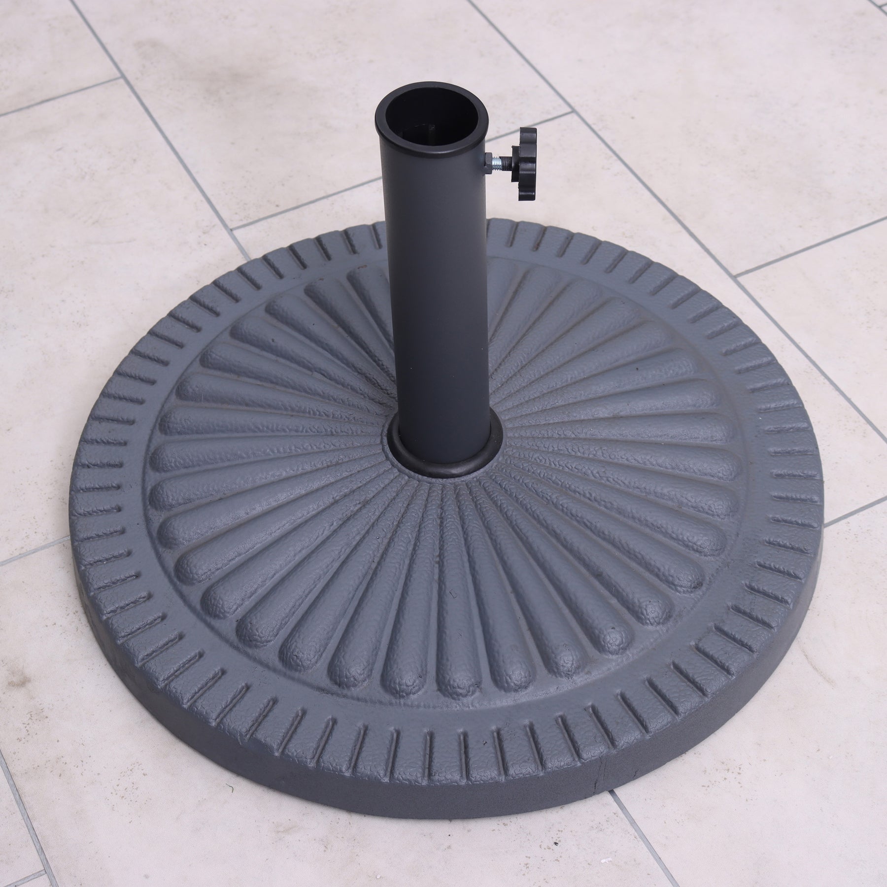 14kg Poly Resin Parasol Base from Roseland Furniture