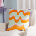 Amelie Waves 43cm Polyester Cushion