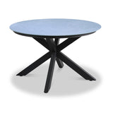 Aspen 120cm Round Table w 4 Aspen Rope Chairs from Roseland Furniture