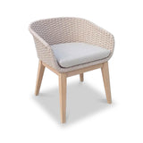 FSC 1 Astral 120cm Round Table w 4 Eden Dusk Dining Chairs from Roseland Furniture