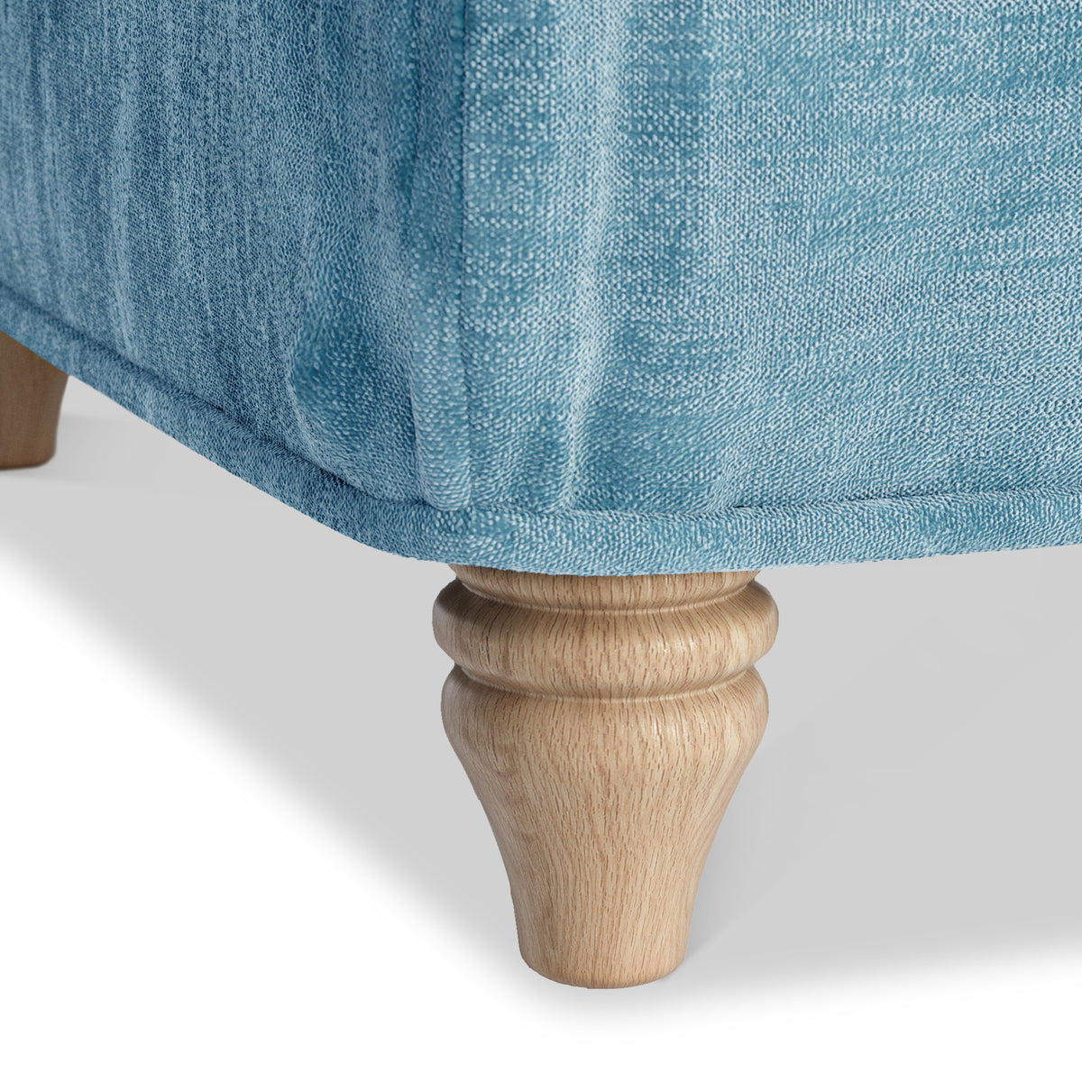 Alfie and Arthur Lagoon Foot Close Up from Roseland Furniture