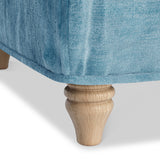 Alfie and Arthur Lagoon Foot Close Up from Roseland Furniture