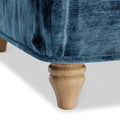 Alfie and Arthur Navy Blue Foot Close Up from Roseland Furniture