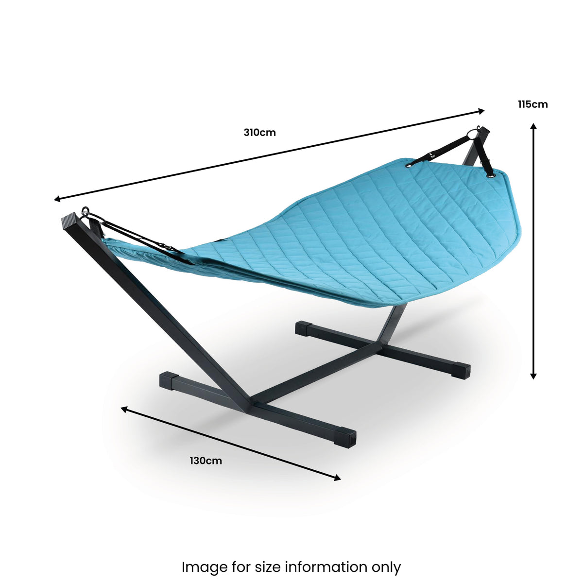 Extreme Lounging B Hammock with Cushion dimensions