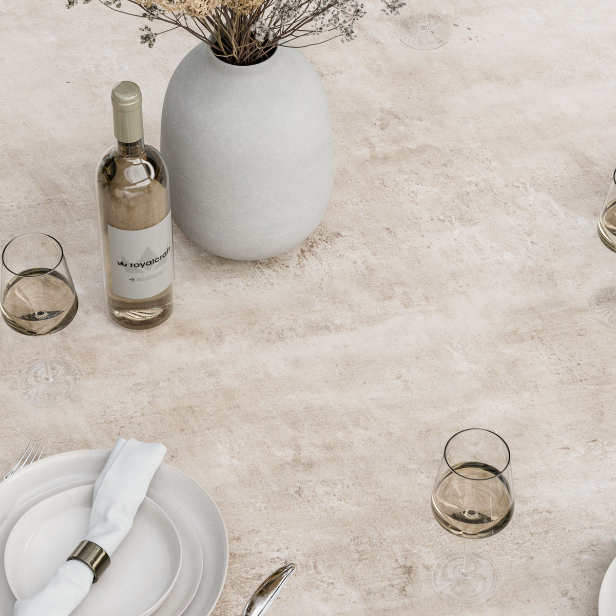 Bali 200cm Oval Table w 6 Bali Rope Chairs from Roseland Furniture