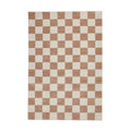 Beige Norwood Checkerboard Rug from Roseland Furniture