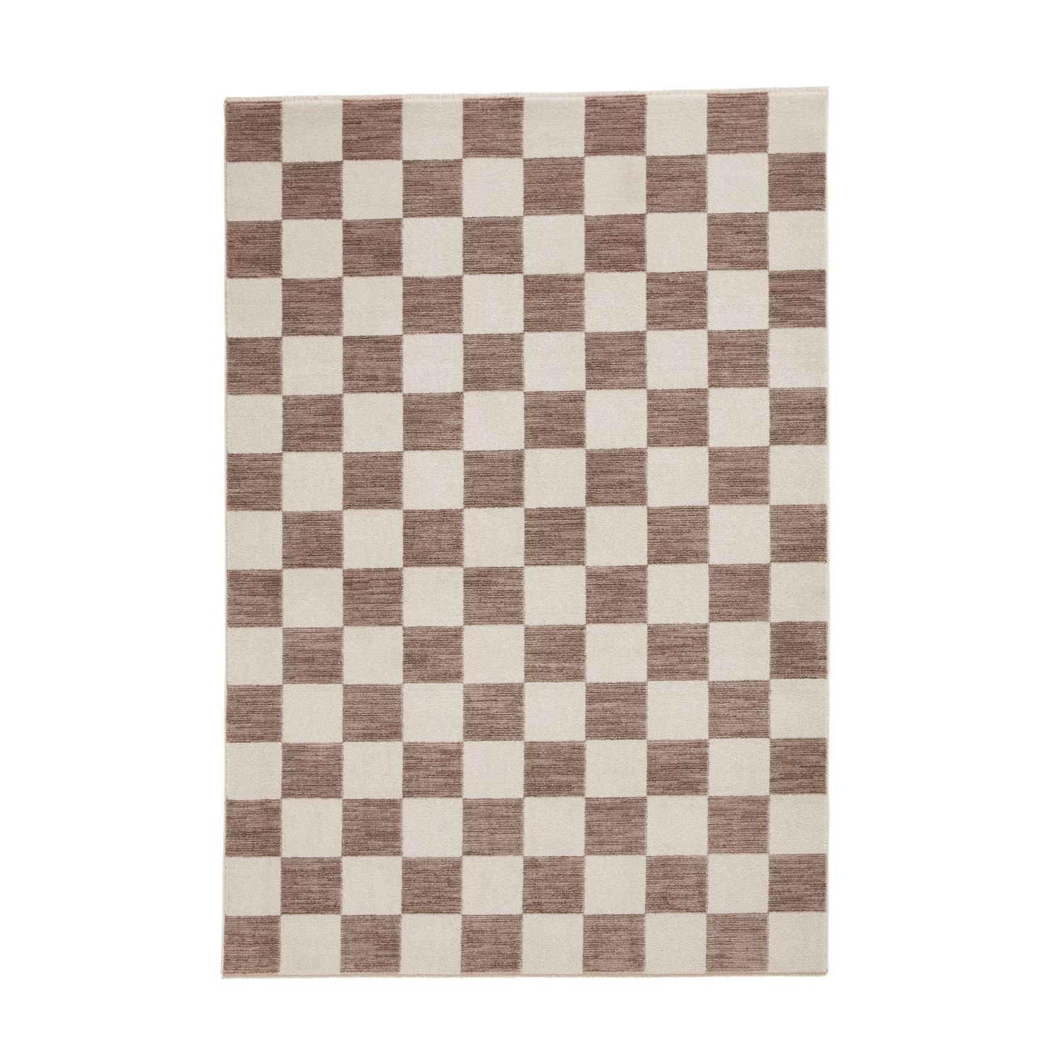 Grey Norwood Checkerboard Rug from Roseland Furniture