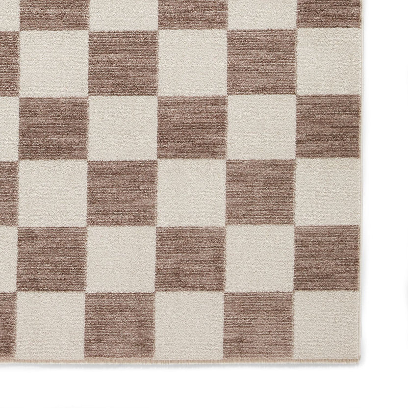 Norwood Smooth Checkerboard Rug | Multiple Colours & Sizes | Roseland