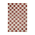 Plum Norwood Checkerboard Rug from Roseland Furniture