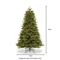 Brookfield Fir Dual Colour LED 6ft Tree from Roseland Furniture