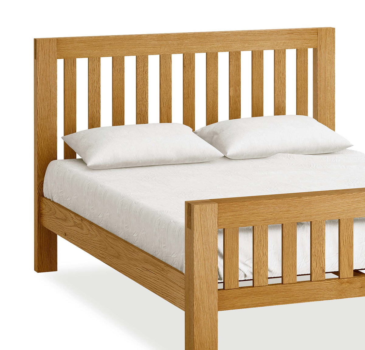 Abbey Grande Oak Bed Frame from Roseland Furniture