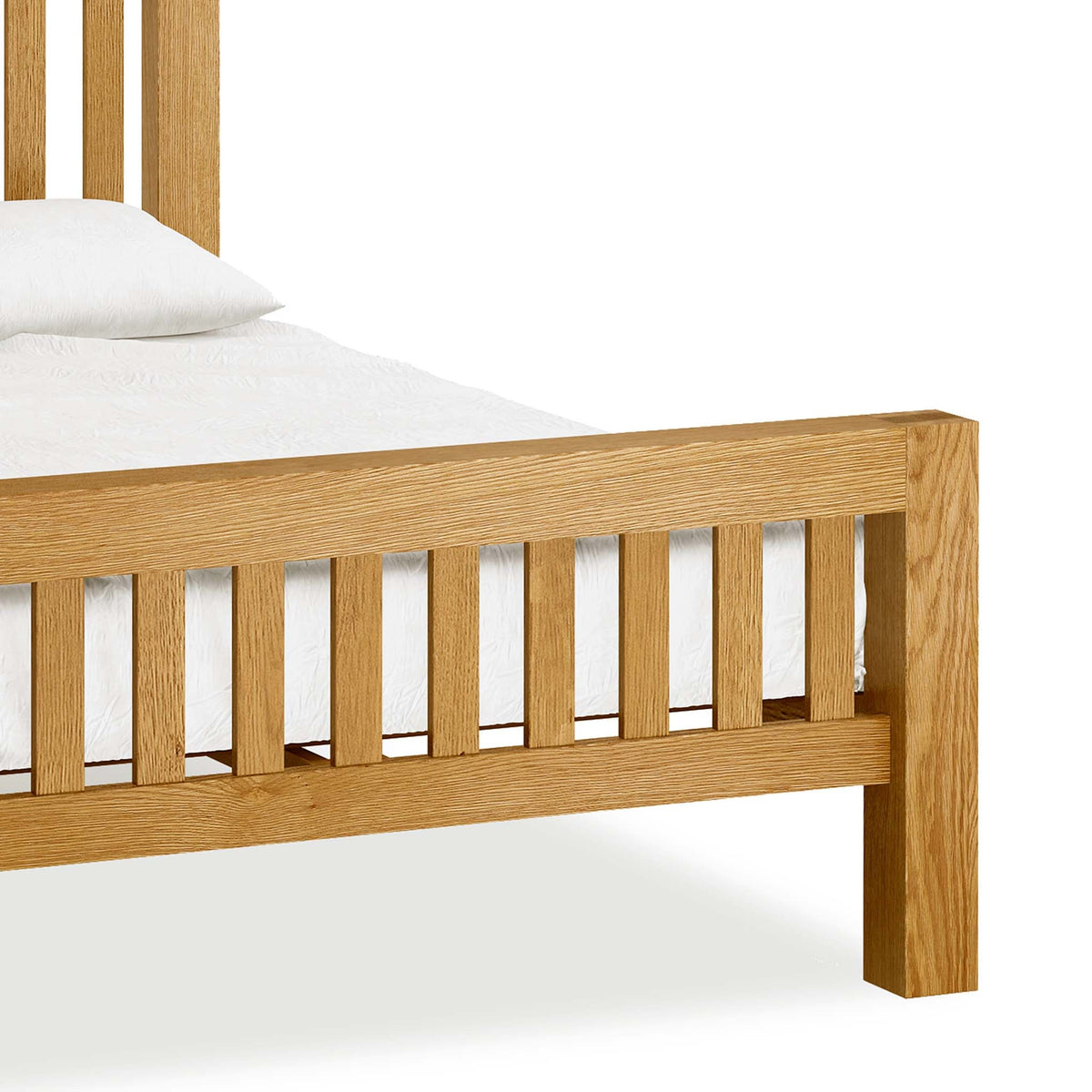 Abbey Grande Oak Bed Frame from Roseland Furniture