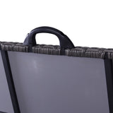 Charcoal Weave KD Cushion Storage Box 510L from Roseland Furniture