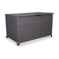 Charcoal Weave KD Cushion Storage Box 826L from Roseland Furniture