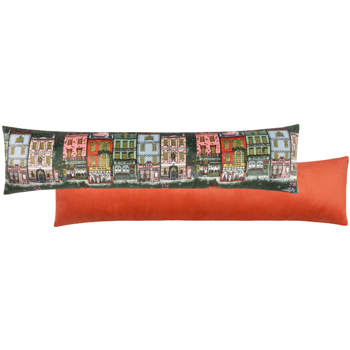 Christmas Spirit Draught Excluder by Roseland Furniture