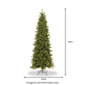 Carrington 7ft Tree Dimensions from Roseland