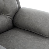 Lewisham Recliner Armchair Grey Angle1 from Roseland Furniture