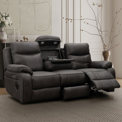 Middleton Power Recliner 3 Seater Tech Sofa with Drop Down Tray