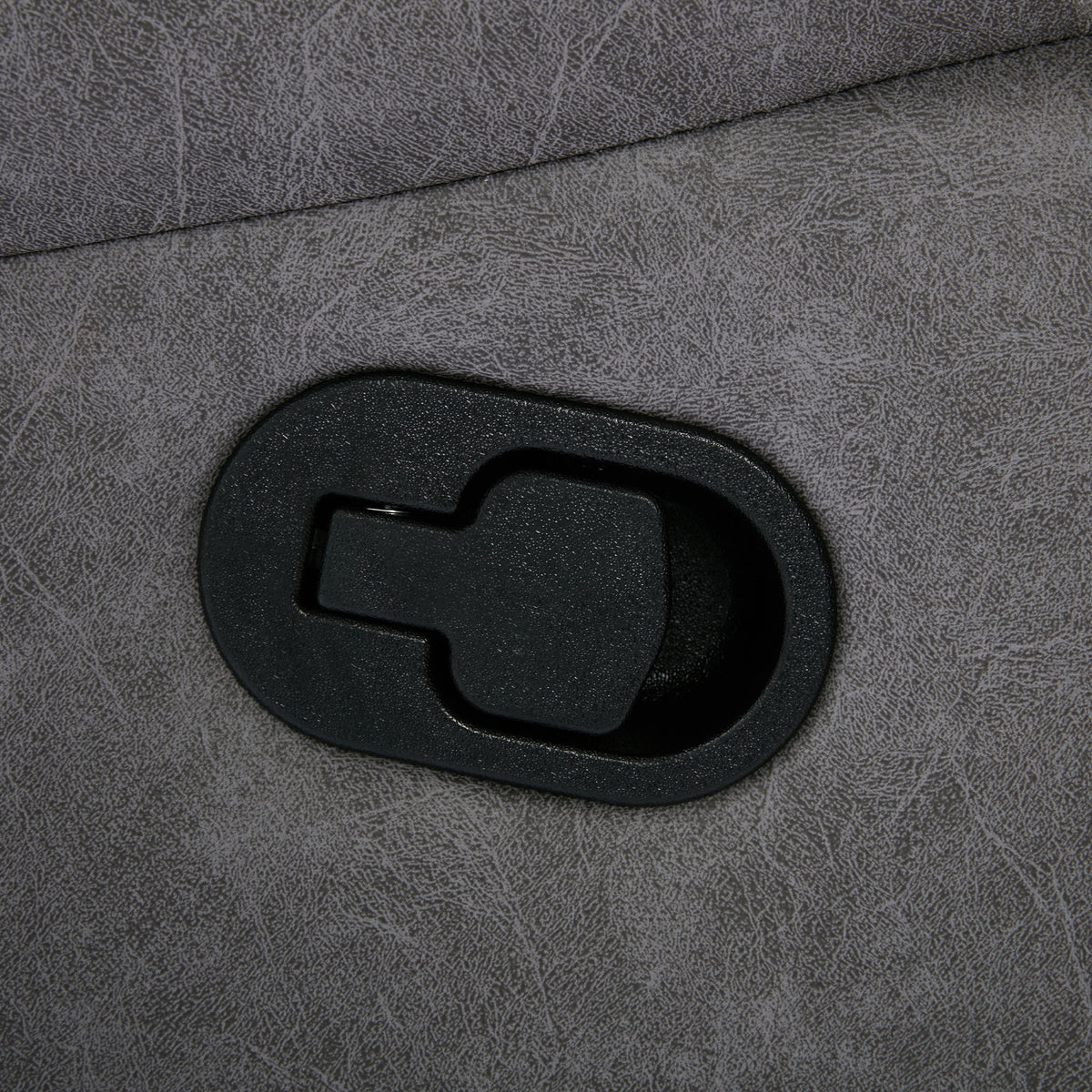 Banbury Recliner Armchair Mid Grey Angle1 from Roseland Furniture