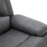 Banbury Recliner Armchair Mid Grey Angle1 from Roseland Furniture