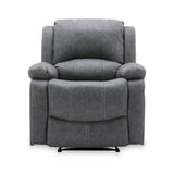 Banbury Recliner Armchair Mid Grey Angle1 from Roseland Furniture
