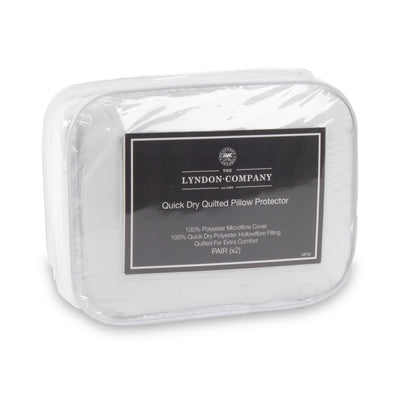 Quilted Pillow Protector Pair