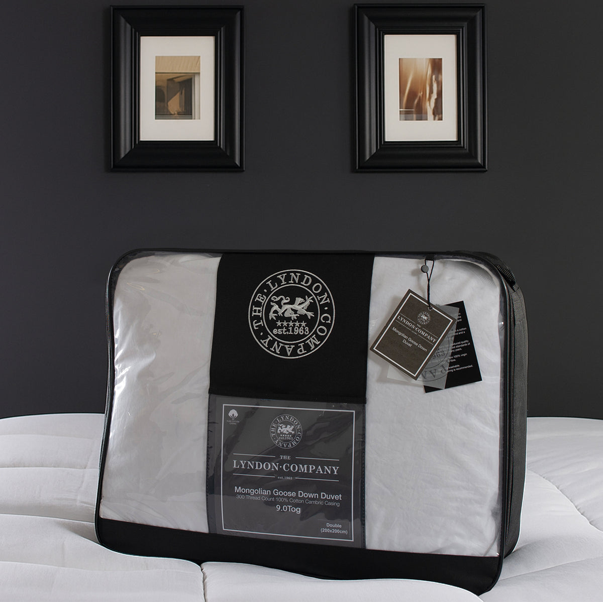 Mongolian Goose Down 9 Tog Duvet from Roseland Furniture
