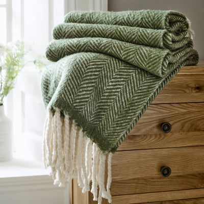 Moorland Wool Throw