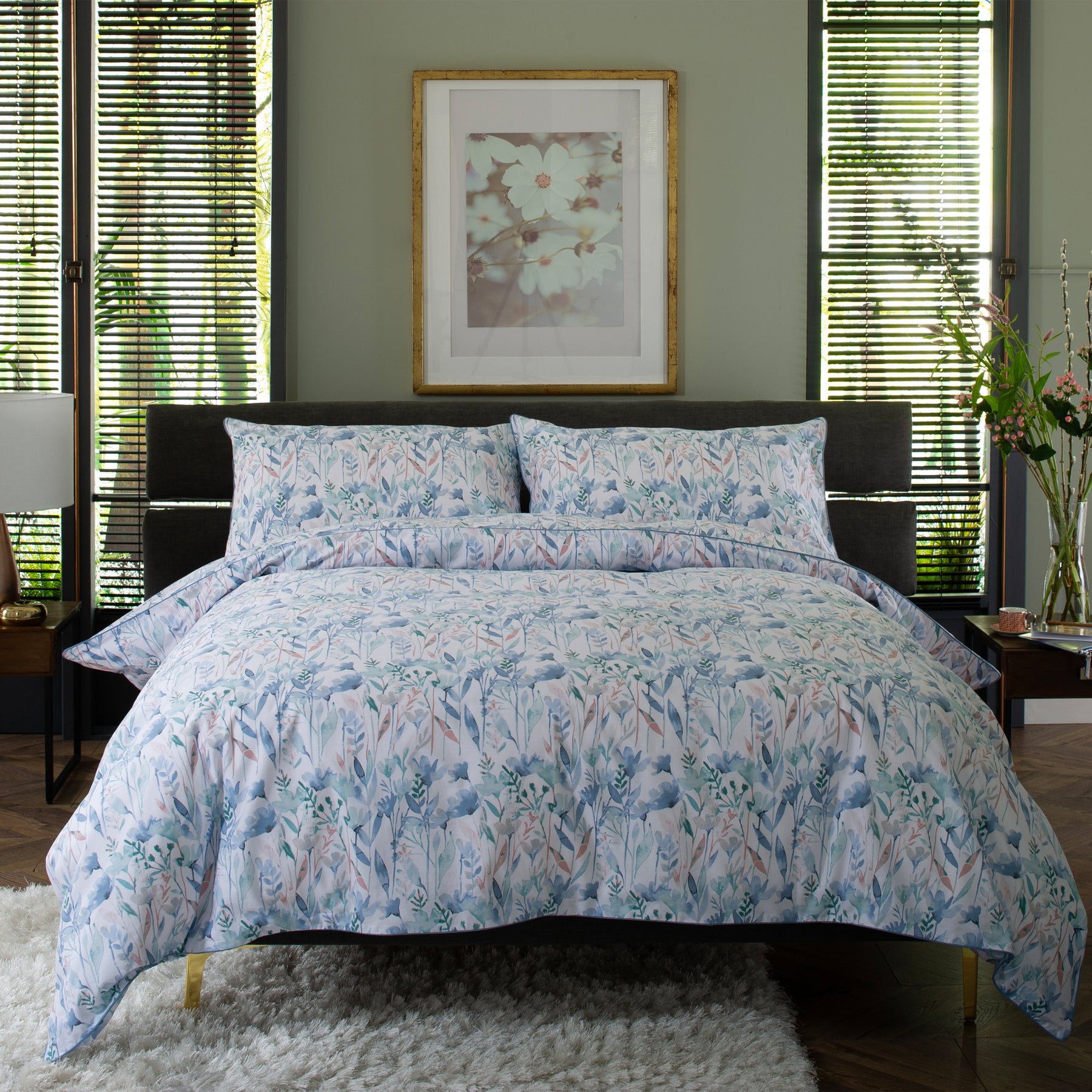 Botanical Garden Double Duvet Set from Roseland Furniture
