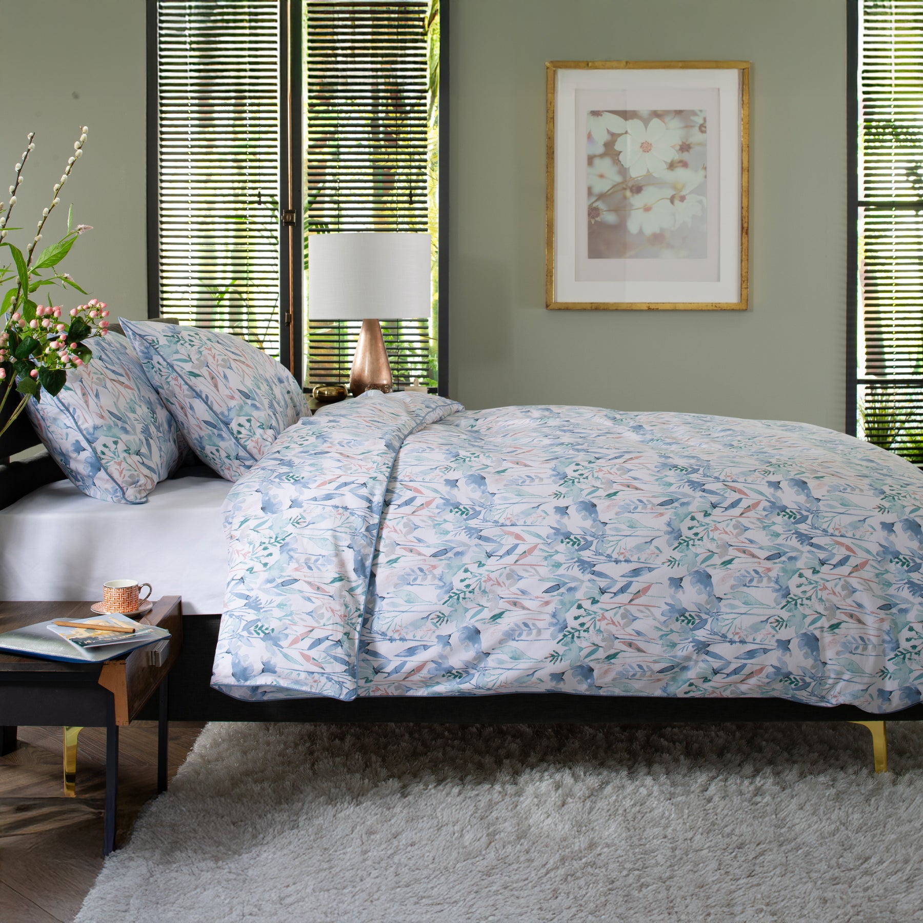 Botanical Garden Double Duvet Set from Roseland Furniture
