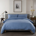 St. Quentin Single Duvet Set Denim from Roseland Furniture