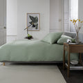 St. Quentin Single Duvet Set Green from Roseland Furniture