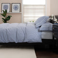Southport Single Duvet Set Blue White from Roseland Furniture