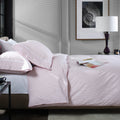 Southport Single Duvet Set Rose White from Roseland Furniture