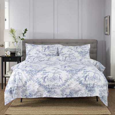 Toile De Jouy Duvet Cover