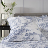 Toile De Jouy Cushion Blue from Roseland Furniture