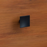 Dunstan Acacia Small Sideboard - square metal handle