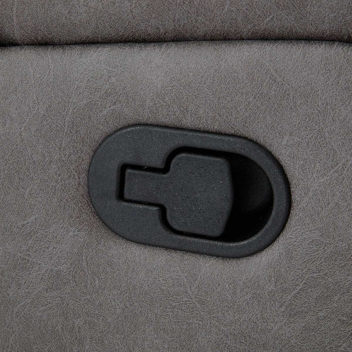 Elstree Recliner 3 Seater Grey Angle1 from Roseland Furniture