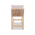 Roma FSC Bar Set 100cm High Table with 4 Deluxe Roma Bar Stools from Roseland Furniture